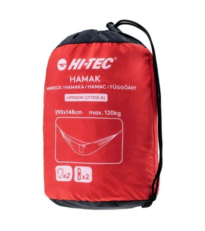 Hamakas Hi-Tec Leprikon 92800412281, Hamakai, gultai, pavėsinės,sūpynės, Laisvalaikis, Hi-tec