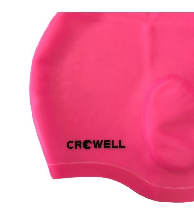Swimming cap Crowell Ucho Bora pink col.5