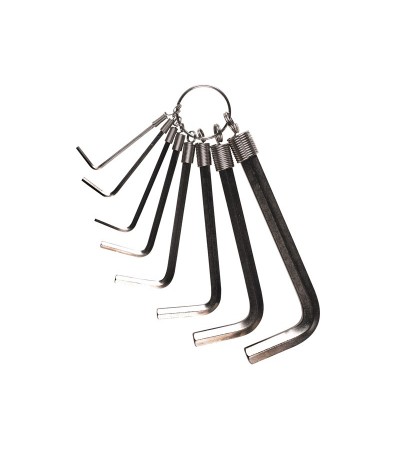 Klucz imbusowy WELDTITE CYCLO Hexagonal Key Ring Wrench 8 szt. (WYPRZEDAŻ -50%)