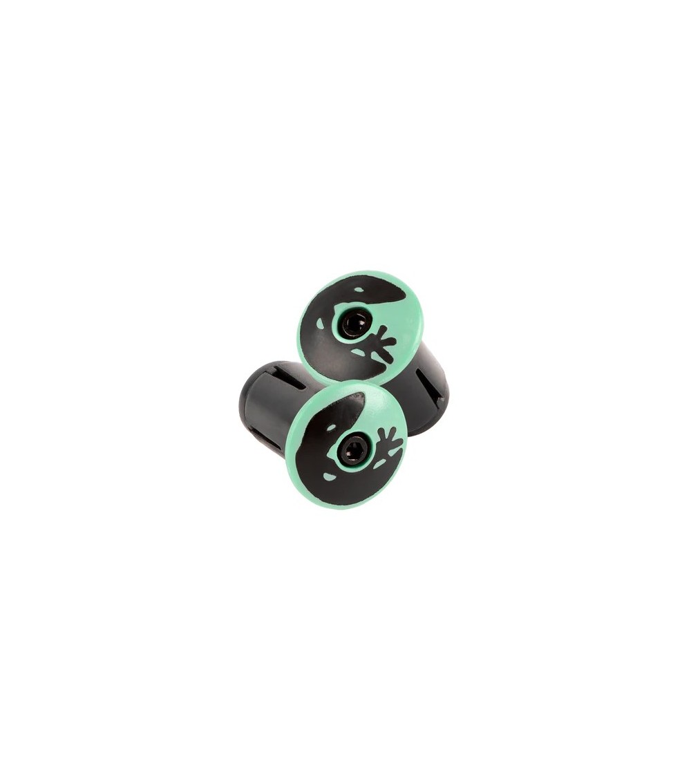 Korki do kierownicy LIZARDSKINS Road Bar End Plugs - Mint Green para (NEW 2023)