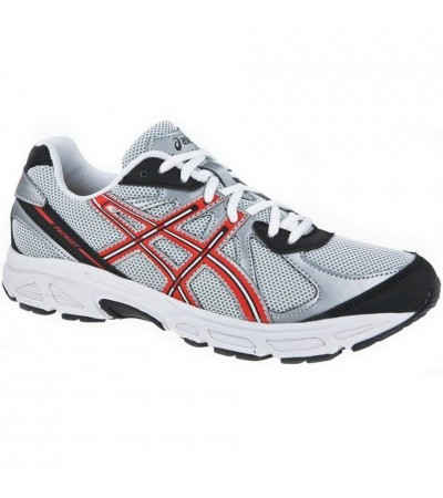 BUTY ASICS PATRIOT 5 szaro/czerwony T2G0N-0121