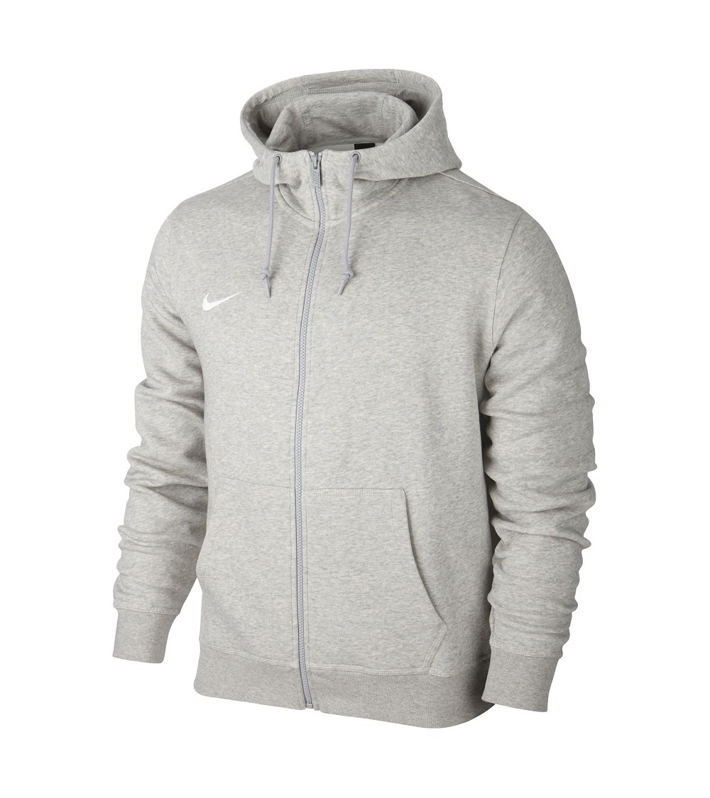 Bluza męska Nike Team Club FZ Hoody szara 658497 050