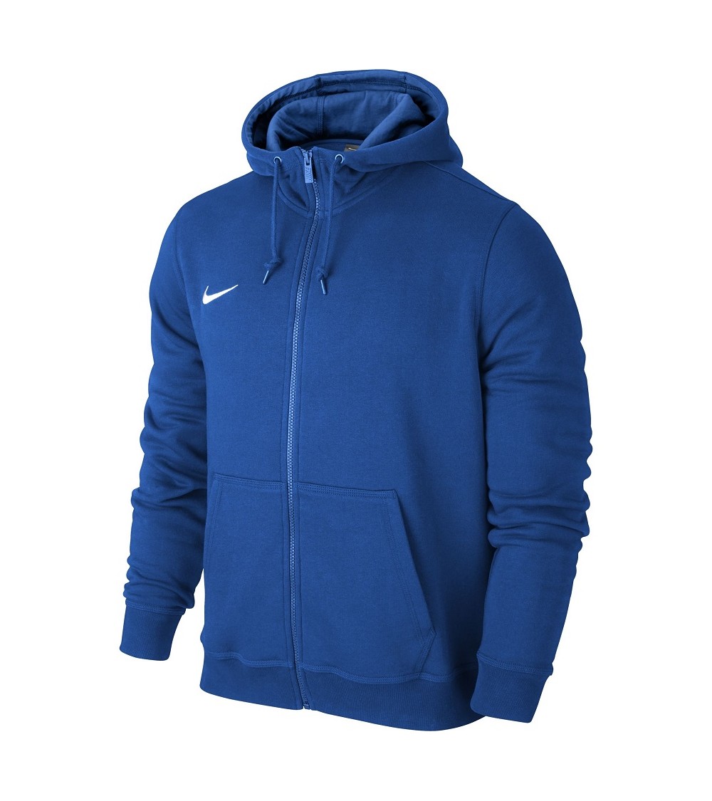 Bluza męska Nike Team Club FZ Hoody niebieska 658497 463