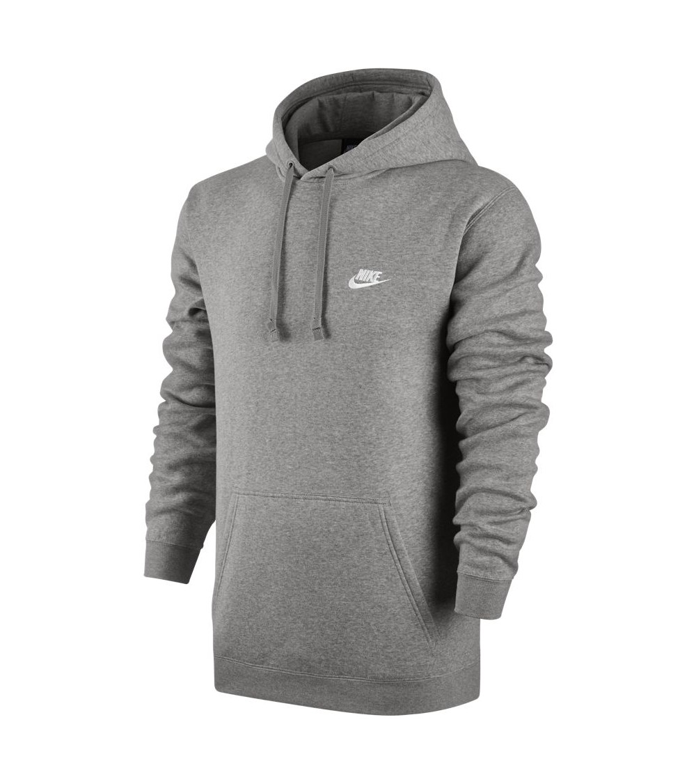 Bluza męska Nike M NSW Hoodie PO FLC Club szara 804346 063