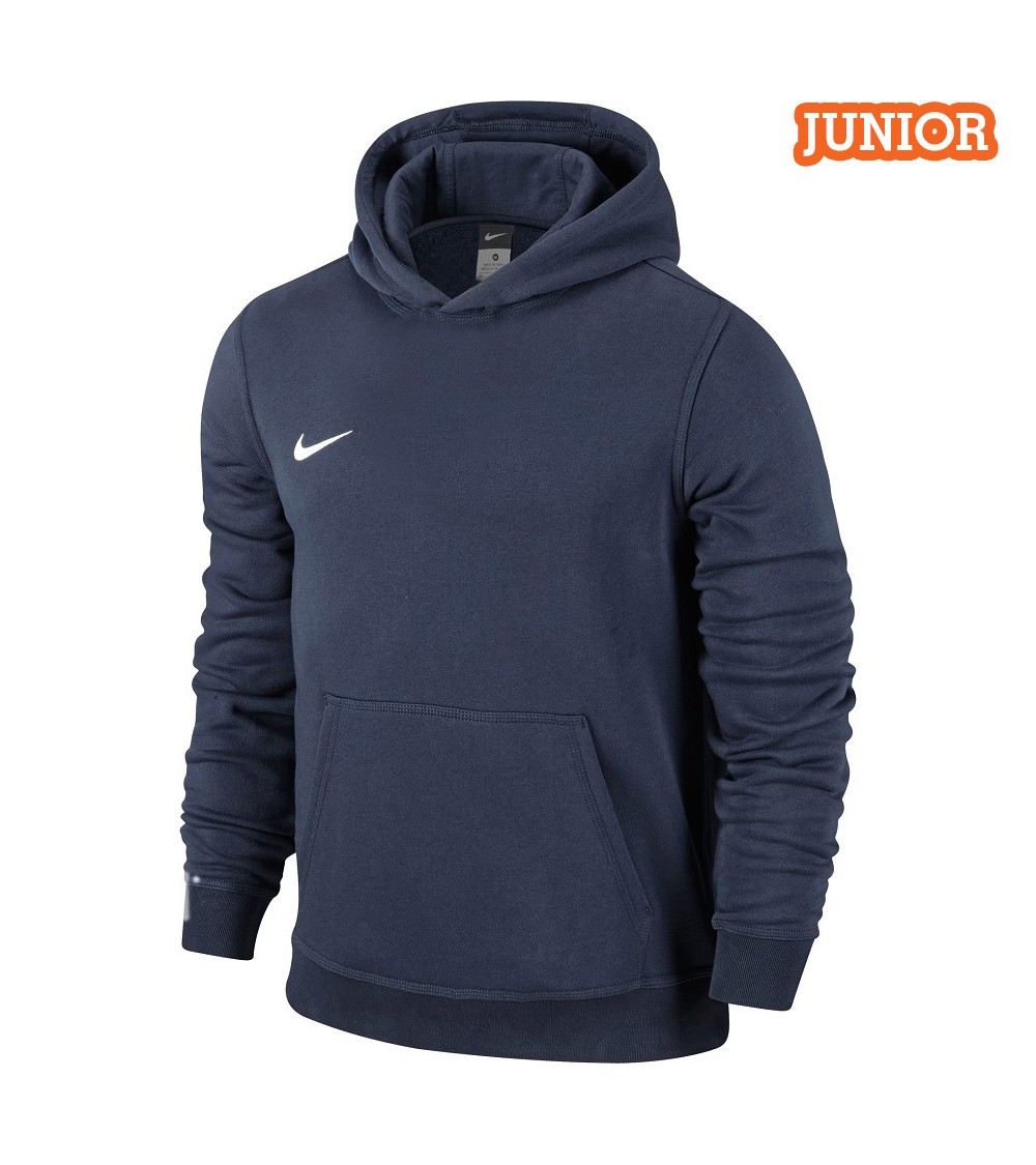 Bluza dla dzieci Nike Team Club Hoody granatowa 658500 451