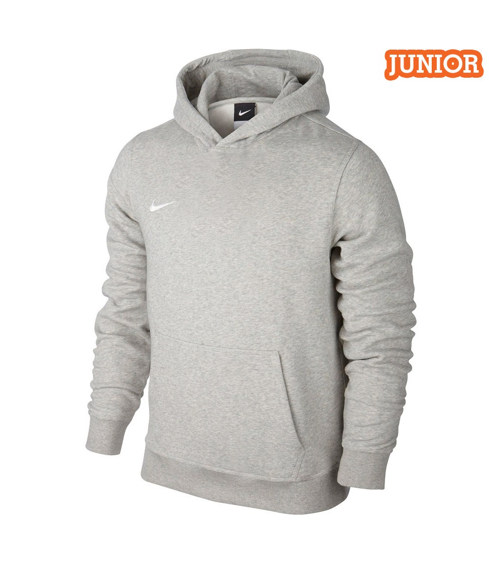 Bluza dla dzieci Nike Team Club Hoody szara 658500 050