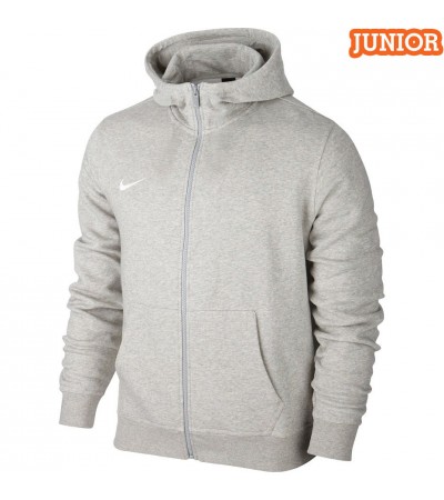 Bluza dla dzieci Nike Team Club FZ Hoody szara 658499 050