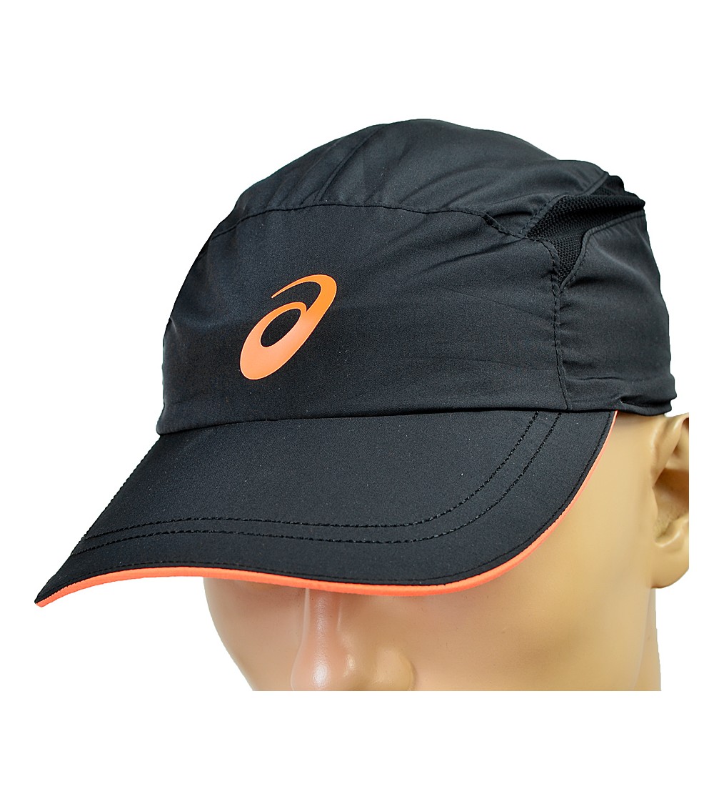 CZAPKA ASICS ESSENTIALS CAP czarno/pomar /110528 0998