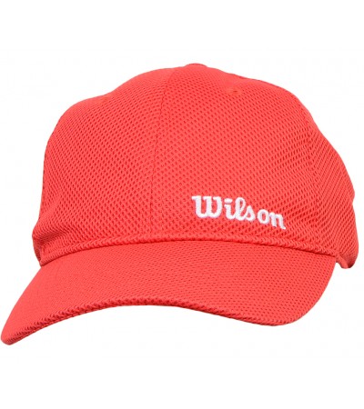 CZAPKA Z DASZKIEM WILSON SUMMER CAP czerwony /WRA500019