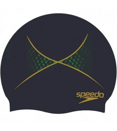 CZEPEK SPEEDO RESERVISIBLE SILICONE CAP czarny