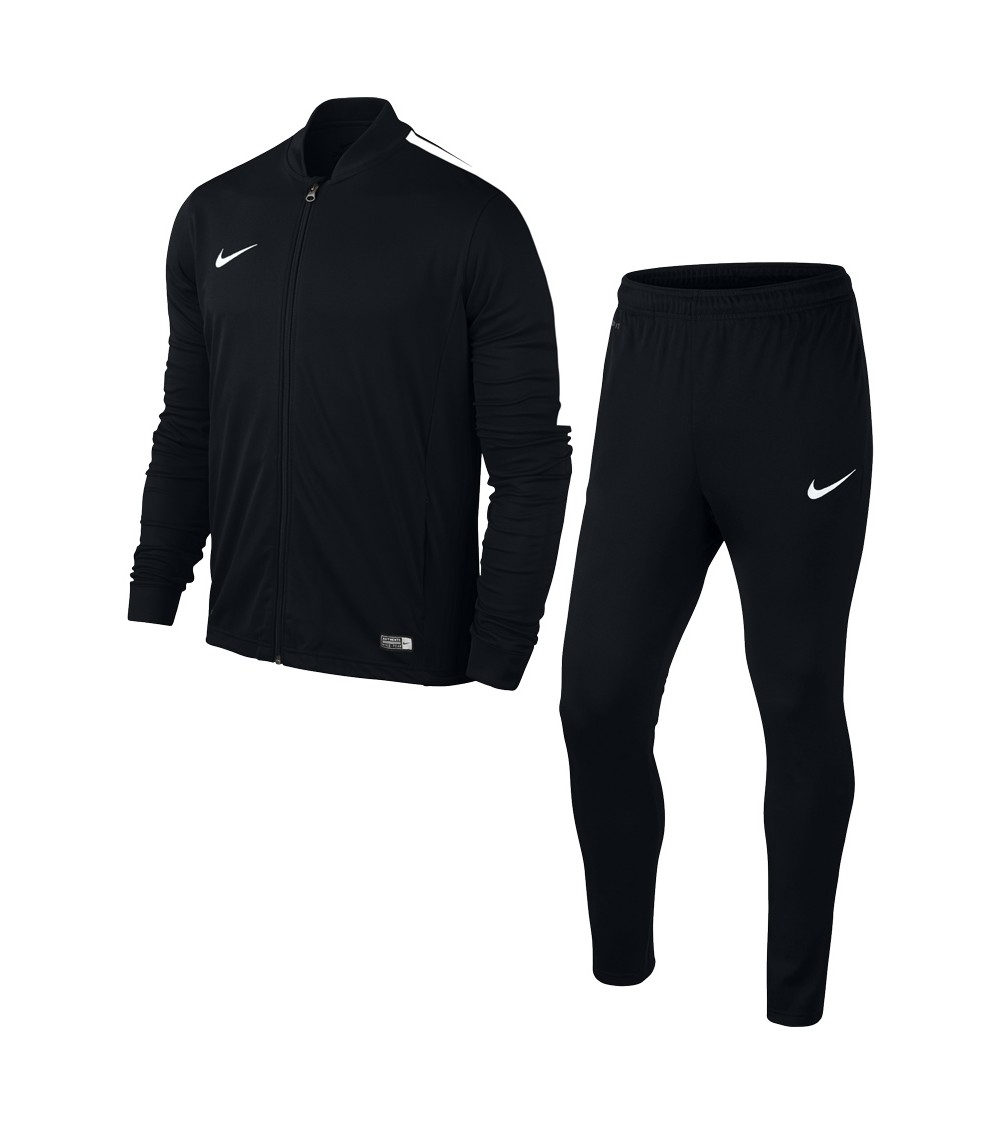 Dres męski Nike Academy 16 Knit Tracksuit czarny 808757 010