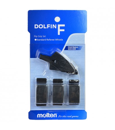 Gwizdek Molten Delfin F z uchwytem czarny RA0070 KS