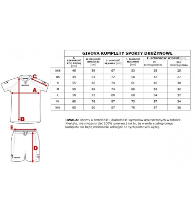 GIVOVA KOMPLET CAPO BIAŁY