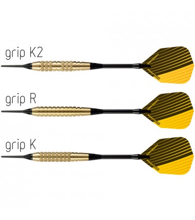 Harrows rzutki Softip Club Brass 18g