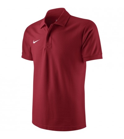 Koszulka męska Nike Team Core Polo czerwona 454800 657