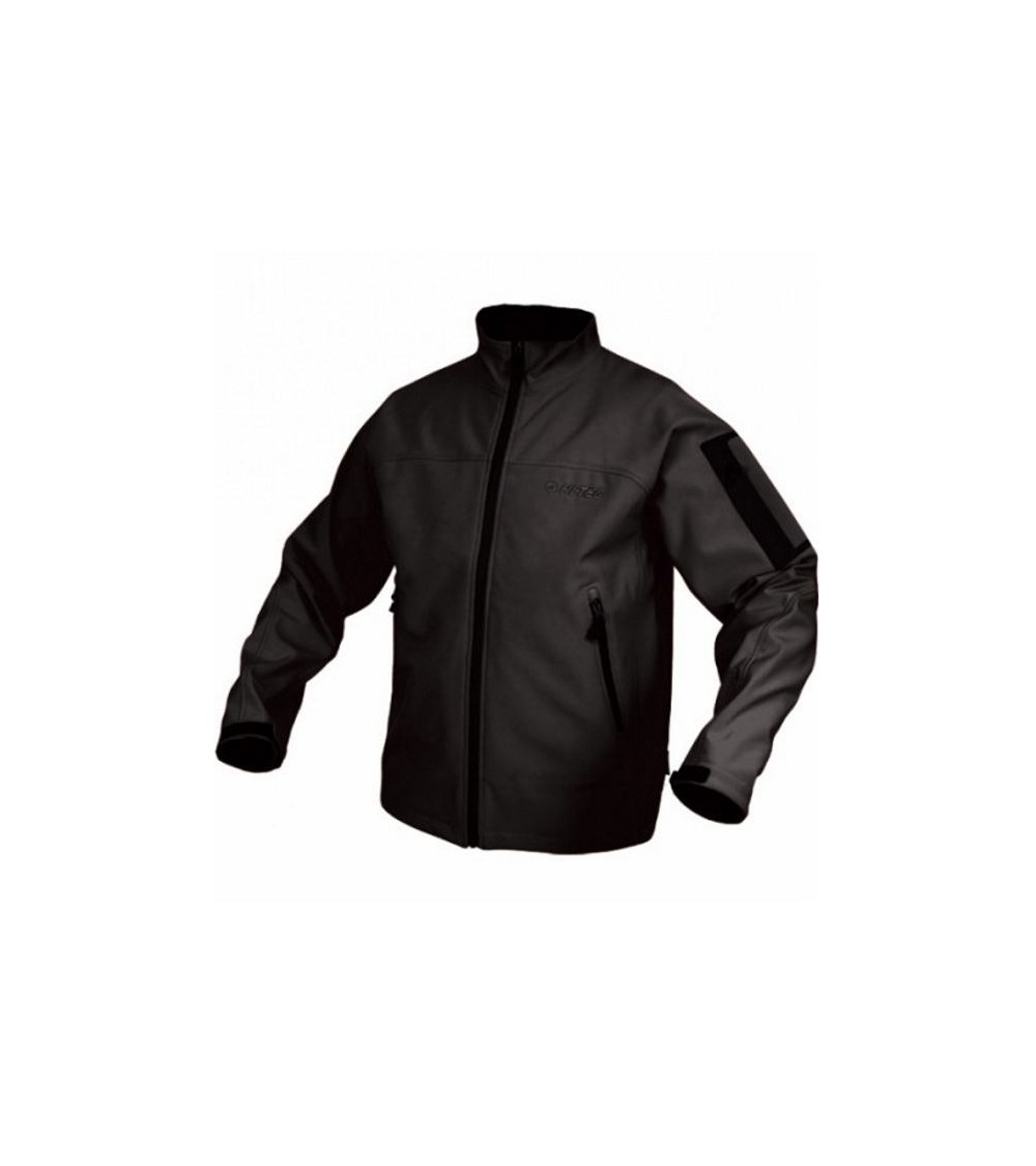 KURTKA SOFTSHELL HI-TEC GANGES BLACK WYPRZEDAŻ