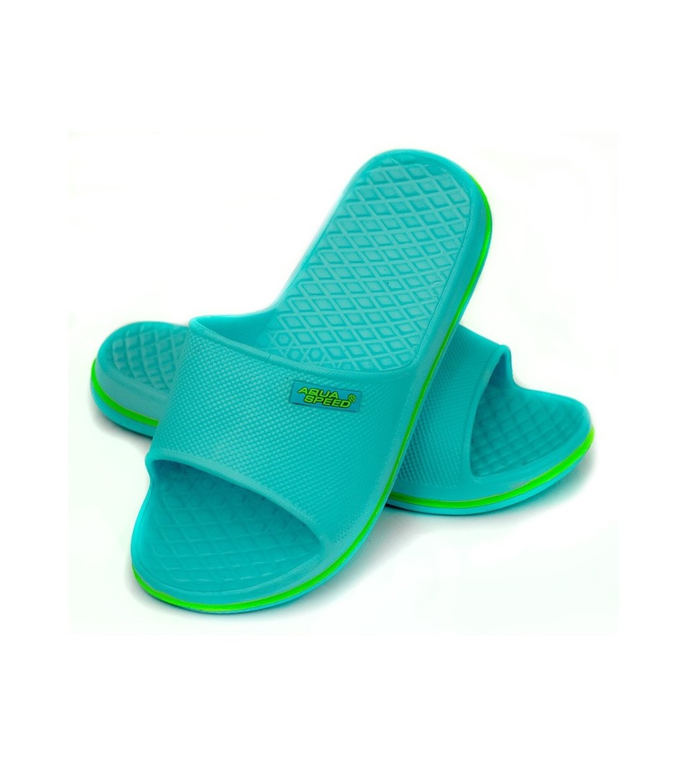 Klapki Aqua-Speed Cordoba niebieskie 02 494