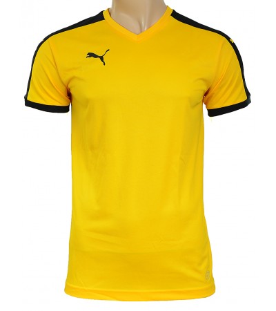 KOSZULKA PUMA PITCH SHORTSLEEVED SHIRT żółta /702070 07