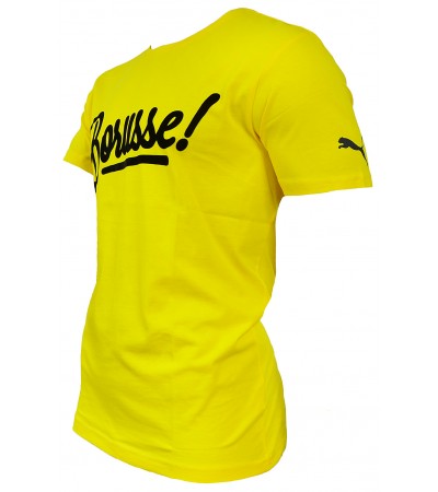 KOSZULKA PUMA BVB GRAPHIC TEE żółta /745916 02