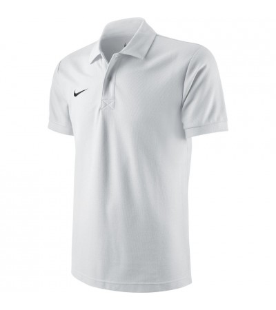 Koszulka męska Nike Team Core Polo biała 454800 100