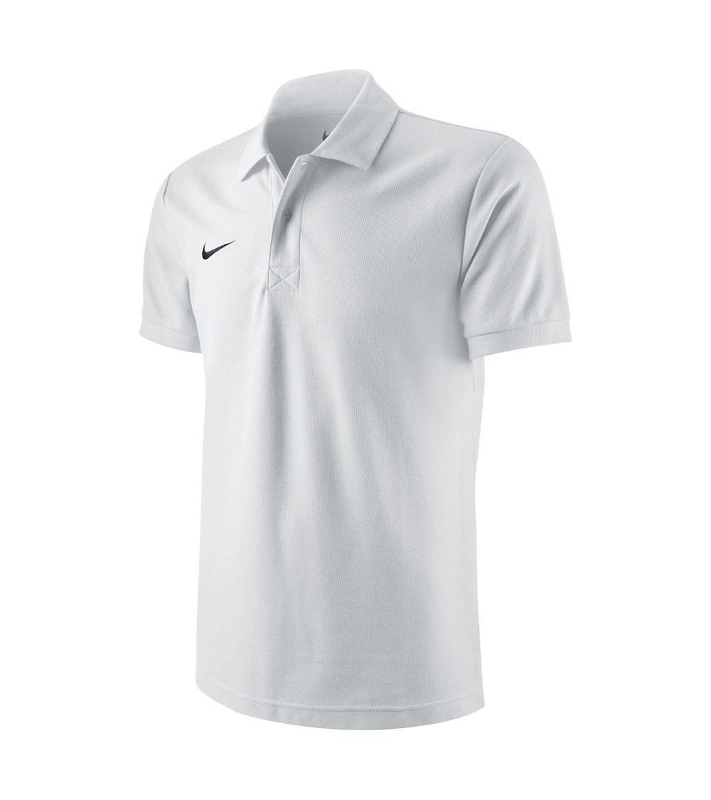 Koszulka męska Nike Team Core Polo biała 454800 100