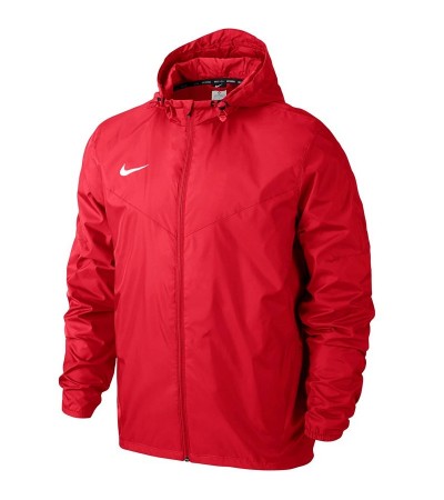 Kurtka męska Nike Team Sideline Rain Jacket czerwona 645480 657