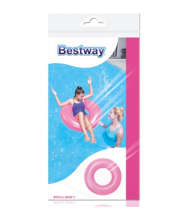 KOŁO DO PŁYWANIA BESTWAY SPLASH & PLAY FLUO 91cm 36077-0689