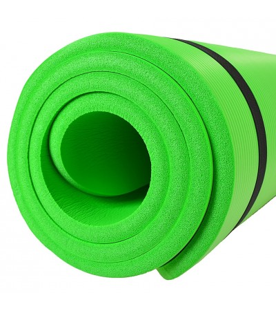 Mata do ćwiczeń Schildkrot Fitness Mat 160x61x1,5 zielona 960051