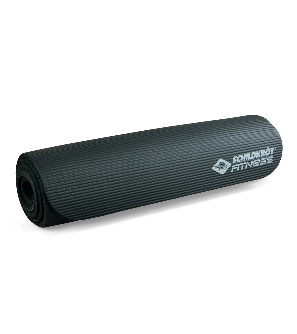 Mata do ćwiczeń Schildkrot Fitness Mat czarna 180x61x1 cm 960060