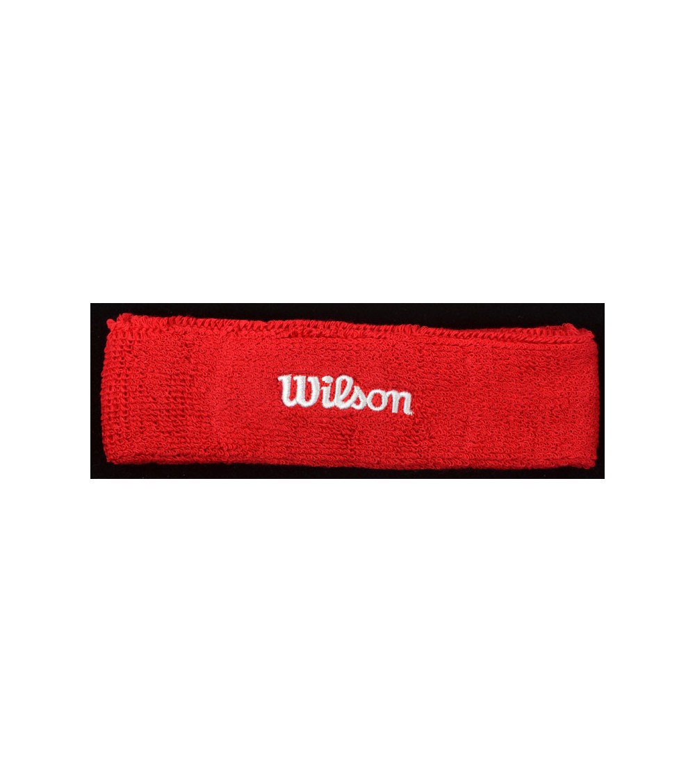 Opaska na głowę Wilson czerwona WR5600190