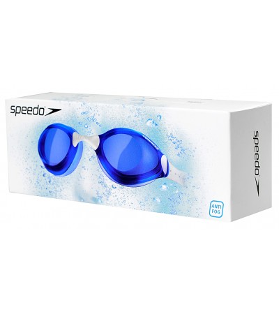 OKULARY PŁYWACKIE SPEEDO AQUAPULSE niebiesko/białe /44284