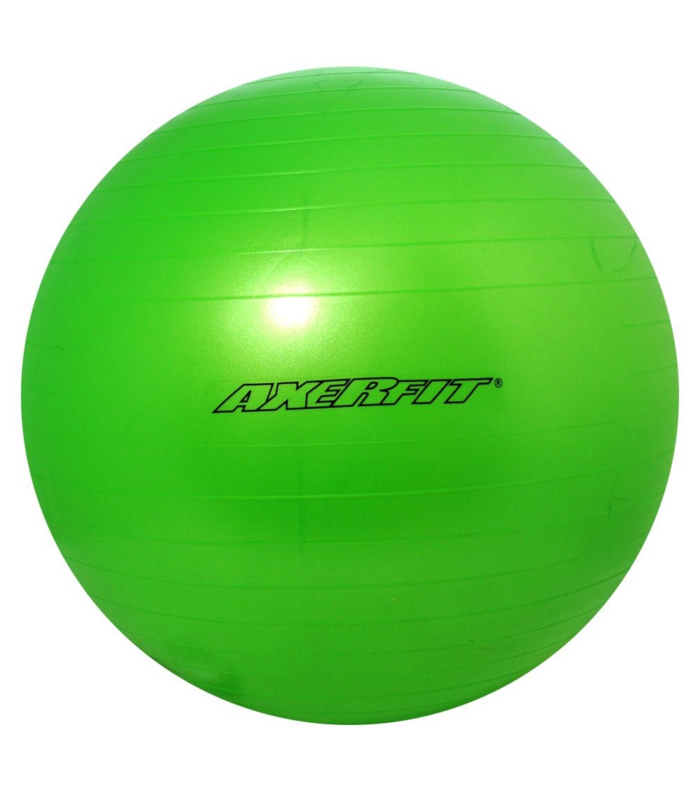 Piłka gimnastyczna Axer Anti Burst 65cm zielona A1760