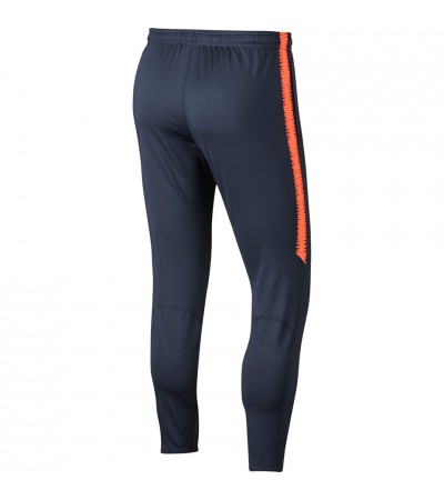 Spodnie męskie Nike FC Barcelona Dry Squad Pant granatowe AA3518 451