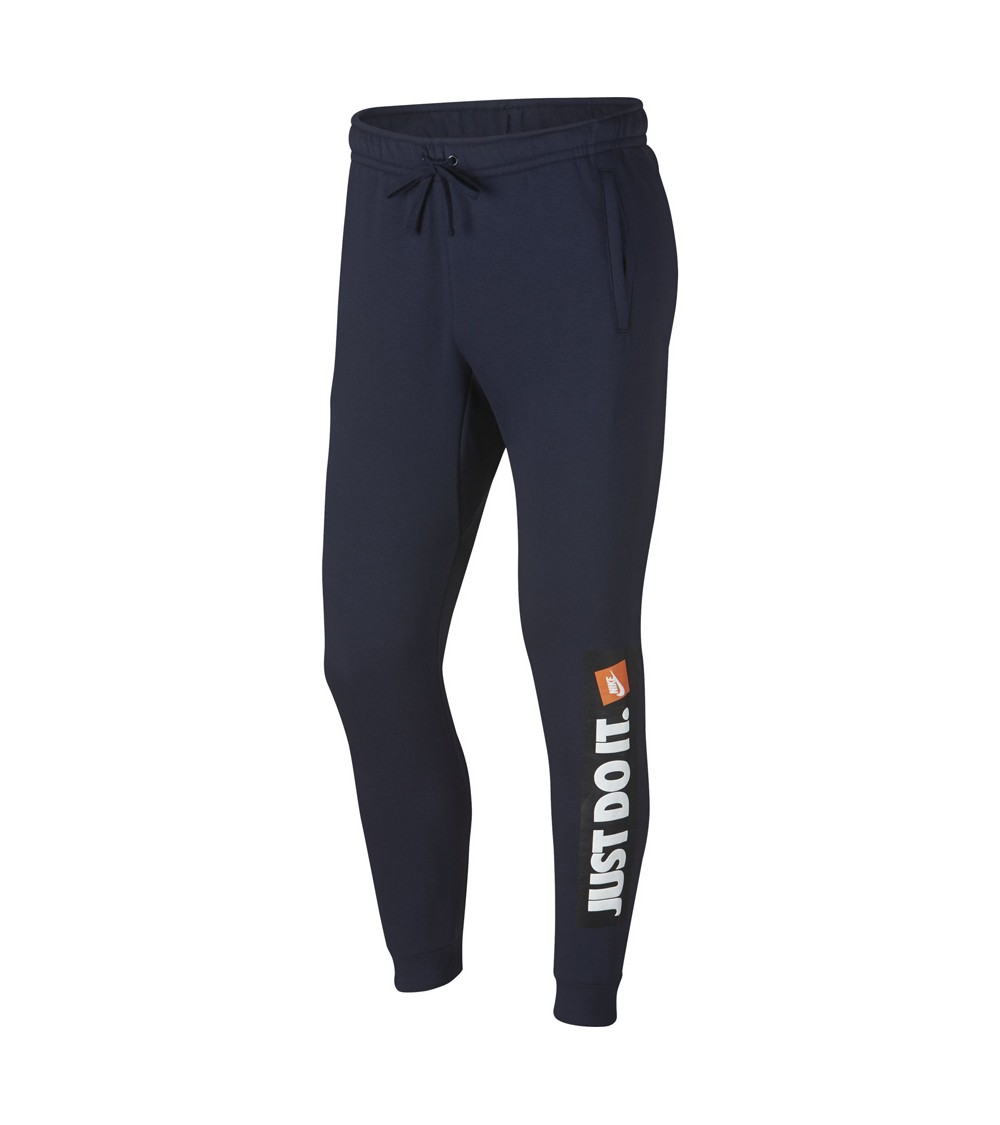 Spodnie męskie Nike M NSW HBR Jogger FLC granatowe 928725 451