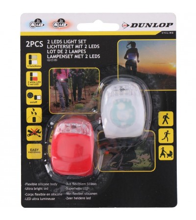 Lampka rowerowa Dunlop Bicycle light led 2 szt. SC 05320-2053202