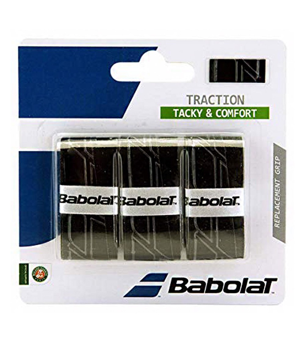 Owijka Babolat Traction czarne 3szt 139361