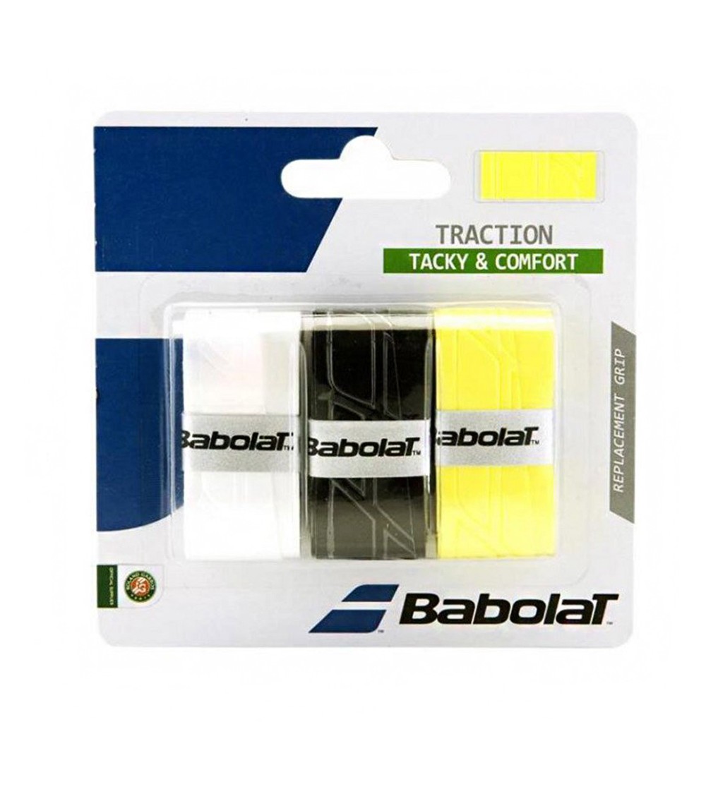 Owijka Babolat Traction 3szt 3 kolory 653043 139362