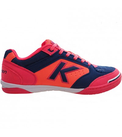 Buty halowe Kelme Precision Indoor pomarańczowo-różowo-niebieskie 55211 9816