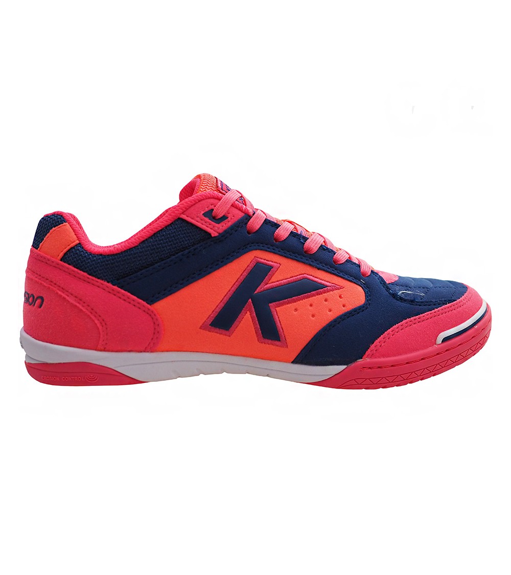 Buty halowe Kelme Precision Indoor pomarańczowo-różowo-niebieskie 55211 9816