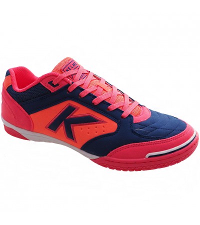 Buty halowe Kelme Precision Indoor pomarańczowo-różowo-niebieskie 55211 9816