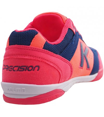 Buty halowe Kelme Precision Indoor pomarańczowo-różowo-niebieskie 55211 9816