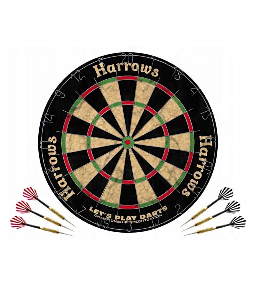 Tarcza Harrows Lets Play Darts Game Set