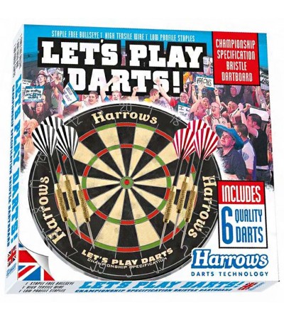 Tarcza Harrows Lets Play Darts Game Set