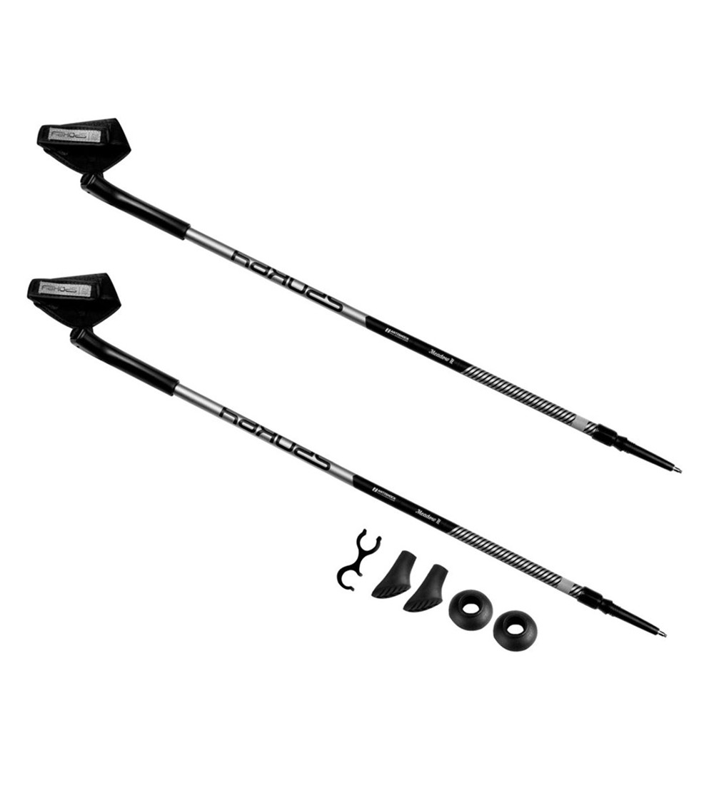 Kijki do Nordic Walking Spokey Meadow II szaro-czarne 927836