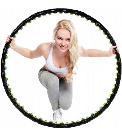 Hula hop z masażem z magnesami 98 cm EB FIT 1030630