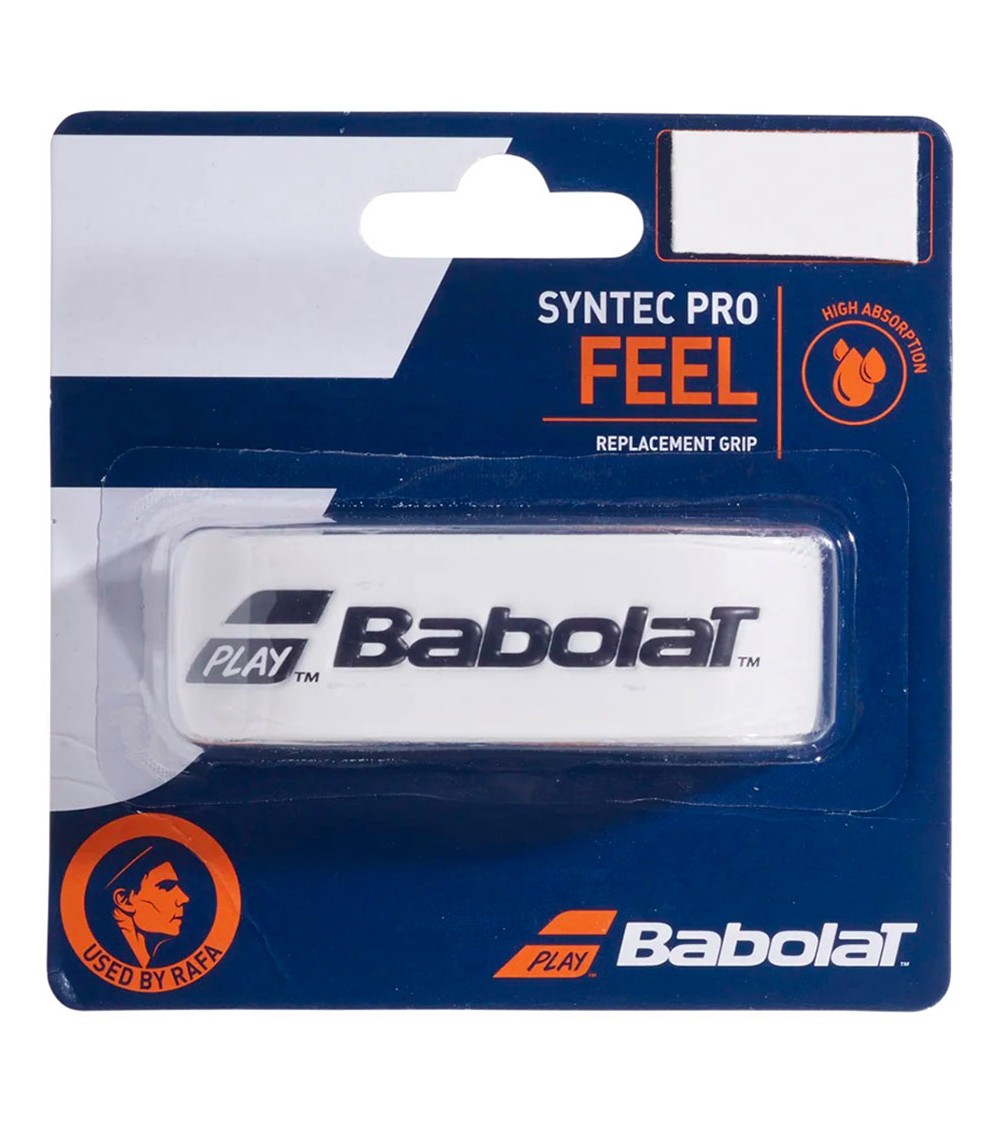 Owijka Babolat Syntec Pro Feel biała 670051 101