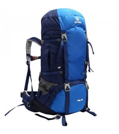 Plecak turystyczny Acome Trek 70L niebieski