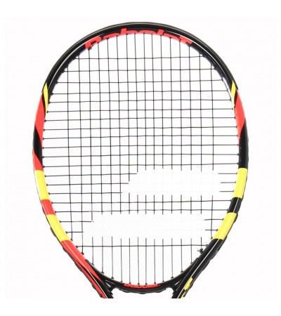 Rakieta do tenisa Ziemnego Babolat Falcon Strung G3 czarno czerwona żółta 153643