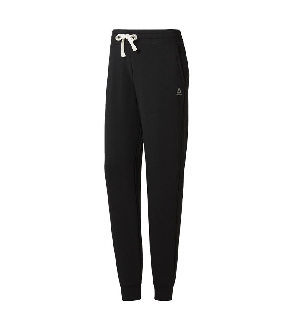 Spodnie damskie Reebok French Terry Pant czarne BS4095