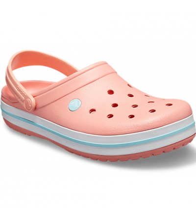 Chodaki Crocs Crocband jasny różowy turkus 11016 7H5/6SR